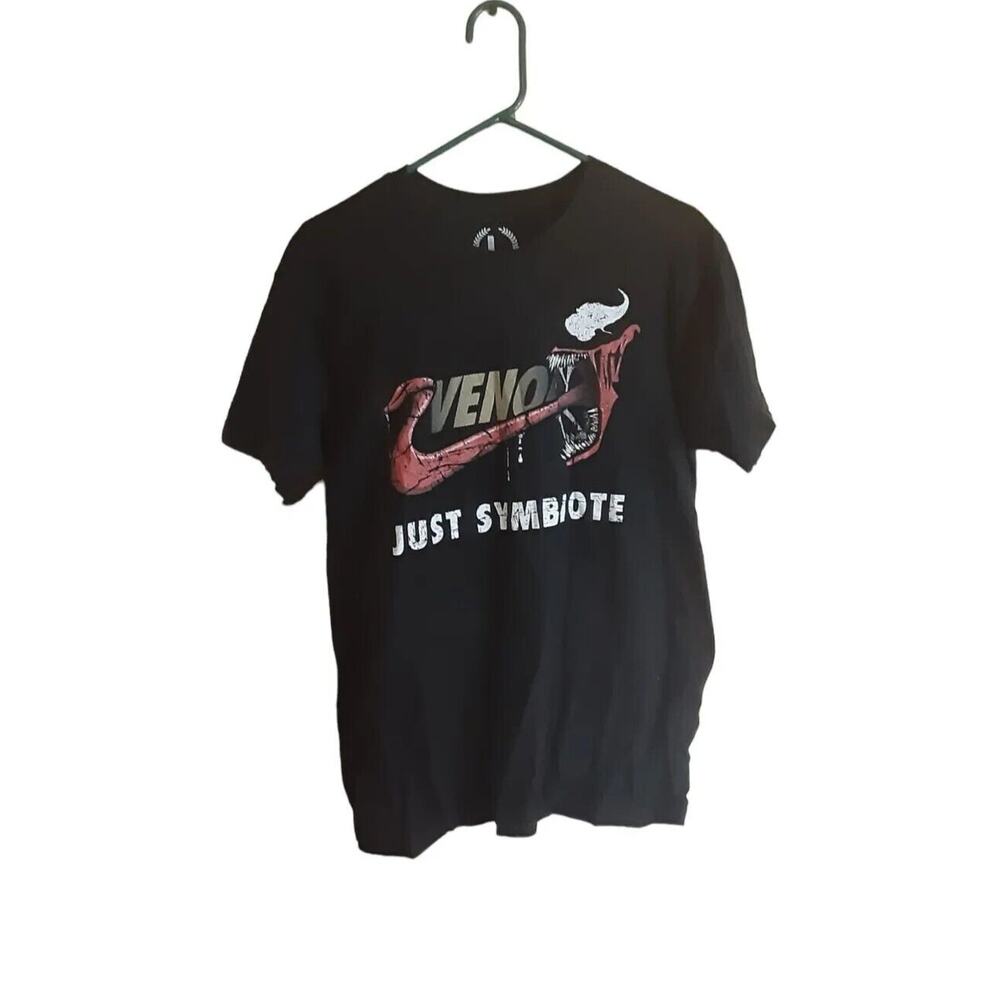 Marvel Venom Just‎ Symbiote Black Size Mens Large T Shirt Spiderman Teepublic